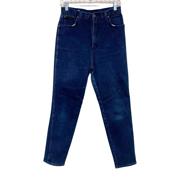 Vintage Pure Jeanswear Womens Size 13 Stretch High Waist Blue Jeans - Picture 1 of 6